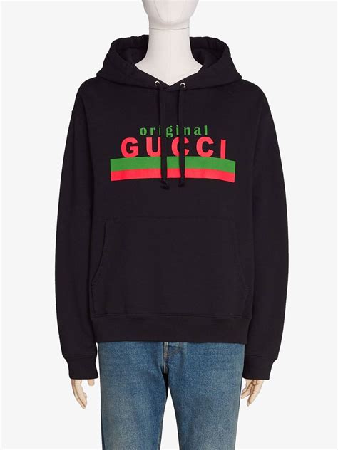 hoodie gucci original|gucci distressed hoodie.